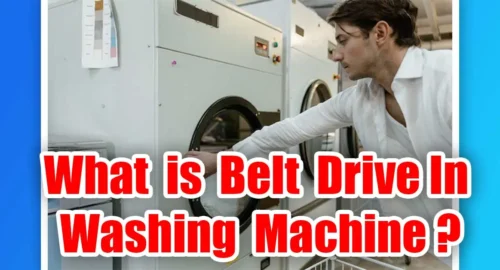 what is belt drive in washing machine